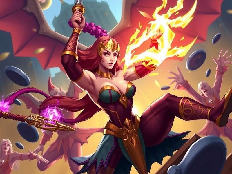 Misty Monarchs Vanquisher epic battle scene